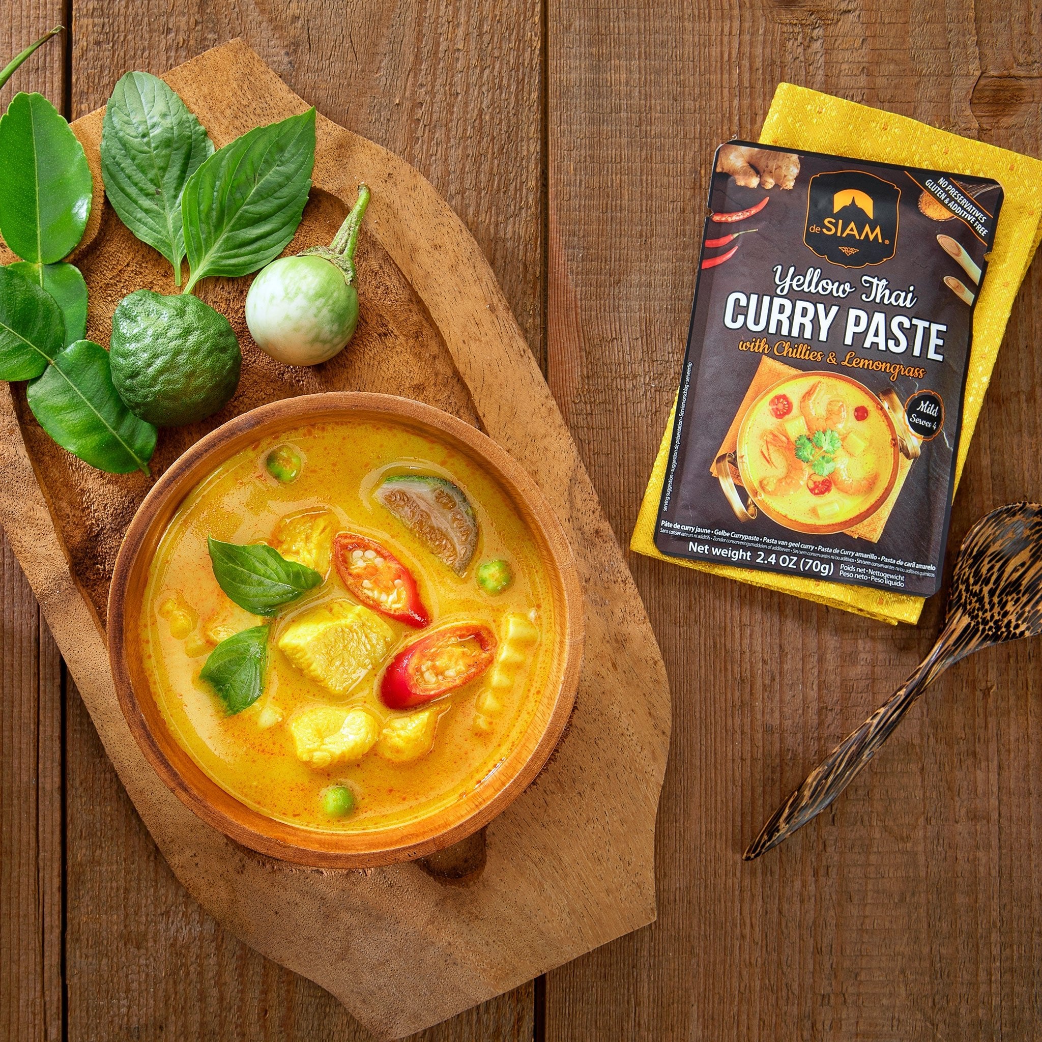 Pate de curry jaune thai - Ayam - 100gr
